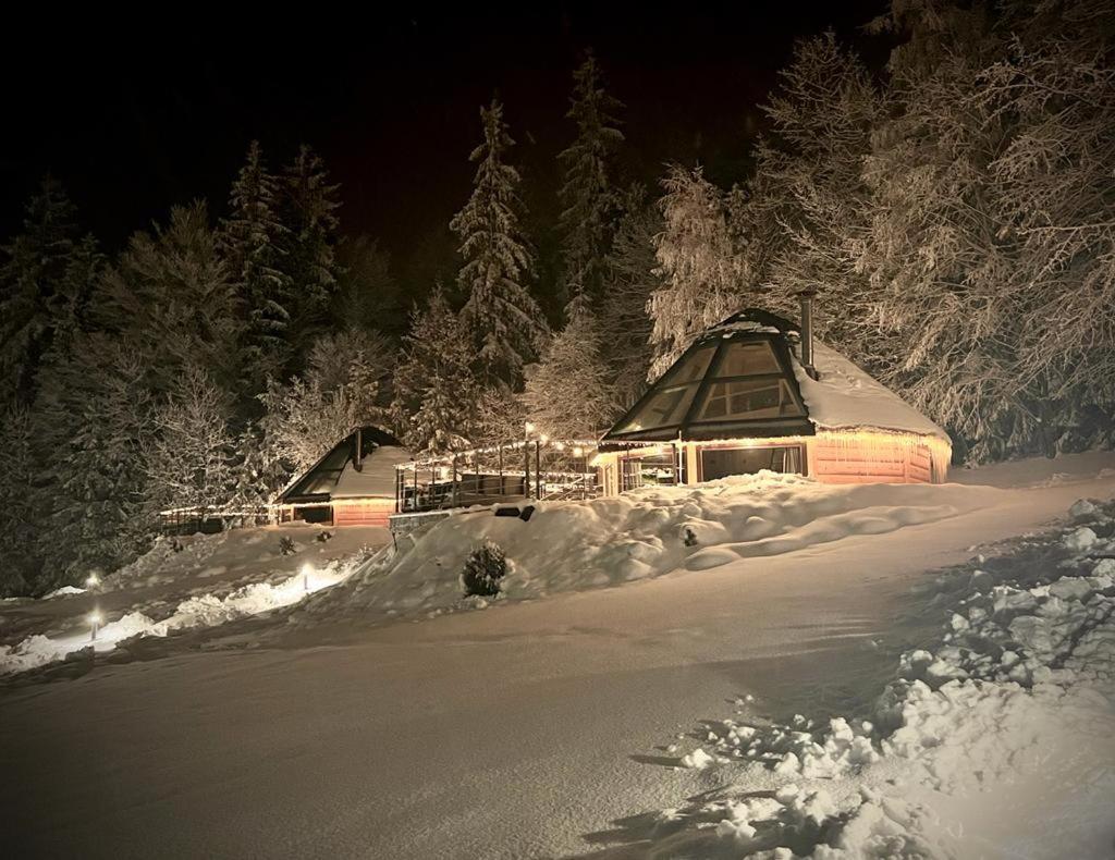 Osada Poli Koniakow - Panoramiczny Domek Nr 1 Z Prywatna Balia I Hydromasazem Exterior foto